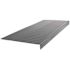 Roppe 12 X 48 St Blue Raised Circular Rubber Sq. Nose Stair Tread