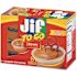 Jif To Go Spreads, Creamy Peanut Butter, 1.5 Oz Cup, Package Of 8