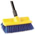 Rubbermaid Level Scrub Brush Blue Polypropylene Bristles 10" Brush/plastic Block