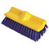 Rubbermaid Level Scrub Brush Blue Polypropylene Bristles 10" Brush/plastic Block