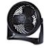 Honeywell Super Turbo Three-Speed High-Performance Fan, Black Package Of 4