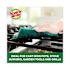 Scotch-Brite Heavy-Duty Scour Pad, 3.8w X 6"l, Green, Carton Of 30