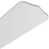 Progress Lighting Airpro 42 In Hugger-Mount Indoor Ceiling Fan (White)