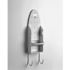 Rubbermaid Commercial White Plastic Wall-Mounted Ironing Organizer Package Of 6