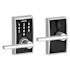 Schlage Century Style Touch Entry Latitude Lever With Flex-Lock, Satin Chrome