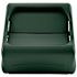 Rubbermaid Commercial Slim Jim 16 Gal Green Swing Top Trash Can Lid Package Of 4