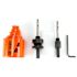 Klein Tools 8-Piece Bi-Metal Hole Saw Kit
