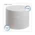 Scott 2-Ply Standard Roll Coreless Toilet Paper, Carton Of 36