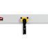Rubbermaid Commercial Hygen Quick Connect Single-Sided Frame Yellow