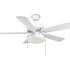 Progress Lighting Airpro Builder 42 In Indoor Ceiling Fan (White)