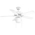 Progress Lighting Airpro Builder 42 In Indoor Ceiling Fan (White)