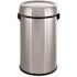 Alpine Industries Stainless Steel Trash Can With Swing Lid, 17-Gallon