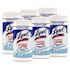 Lysol Brand Disinfecting Wipes, Crisp Linen Scent, 80/canister, Carton Of 6