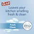 Forceflex Kitchen Drawstring Trash Bags, 13 Gal, Gain Fresh Clean Scent, 24 X 27.38, White, 40 Bags/Box, 6 Boxes/Carton