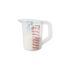 Rubbermaid Commercial 1 Pt Clear Polycarbonate Measuring Cup Package Of 6