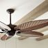Generation Lighting Cruise 52 Inch Indoor/Outdoor Roman Bronze Ceiling Fan Walnut Blades