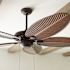 Generation Lighting Cruise 52 Inch Indoor/Outdoor Roman Bronze Ceiling Fan Walnut Blades
