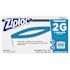 Ziploc Freezer Bag 2 Gallon, Case Of 100