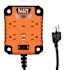 Klein Tools Klein Tools Powerbox 1, Magnetic Mounted Power Strip With Integrated LED Lights