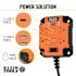 Klein Tools Klein Tools Powerbox 1, Magnetic Mounted Power Strip With Integrated LED Lights