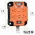 Klein Tools Klein Tools Powerbox 1, Magnetic Mounted Power Strip With Integrated LED Lights