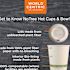 World Centric Notree Paper Hot Cups, 6 Oz, Natural, Case Of 1000