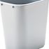 Rubbermaid Commercial 28-1/8 Quart Gray Wastebasket, Rectangle