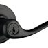Kwikset Tustin Smartkey Entry Lever, Iron Black