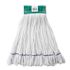 Rubbermaid Commercial Rgh Flor Mop Hd, Medium, Ctn/synthetic, Whte, Carton Of 12