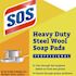 Sos S.o.s. Steel Wool Soap Pad, Carton Of 180