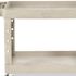 Rubbermaid Commercial Heavy-Duty Utility Cart, Two-Shelf, 32-1/5h, Beige