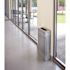 Rubbermaid Commercial Fgsr18sspl Silhouettes 40 Gal Ss Rctangle Waste Receptacle