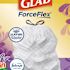 Forceflex Kitchen Drawstring Trash Bags, 13 Gal, Gain Lavender With Febreze Freshness, 24 X 27.38, White, 80/Box