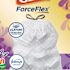 Forceflex Kitchen Drawstring Trash Bags, 13 Gal, Gain Lavender With Febreze Freshness, 24 X 27.38, White, 80/Box