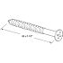 Generic Drywall Screws,coarse Thread, Phillips Flat Head Package Of 250