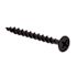 Generic Drywall Screws, Bugle, Phillips , Black Steel, Package Of 100