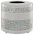 Rubbermaid Commercial Classics 51 Gallon Drop Top Receptacle With Levelers, Ss