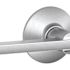 Schlage F-Series Lock F10 Passage Latitude Lever Style Satin Chrome