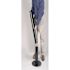Rubbermaid Commercial Black Steel Round Smokers' Pole
