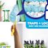 Swiffer Dusters Starter Kit, Dust Lock Fiber, 6" Handle, Blue/yellow,carton Of 6