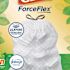 Forceflex Kitchen Drawstring Trash Bags, 13 Gal, Gain Original Scent, 24" X 27.38", White, 80 Bags/Box, 3 Boxes/Carton
