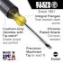 Klein Tools Keystone Tip Flat Head Screwdriver 17.43" W/square Shank 12"