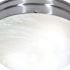 Satco Brushed NICKEL Two-Light Mushroom Flush Mount