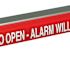 Detex Aluminum Value Series Rim Exit Device 36" With Cylinder Dogging