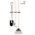 Toolflex One Universal Holder Includes Wall Adapter Black Package Of 2