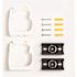 Toolflex One Universal Holder Includes Wall Adapter White Package Of 2