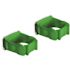 Toolflex One Universal Holder Includes Wall Adapter Green Package Of 2