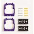 Toolflex One Universal Holder Includes Wall Adapter Purple Package Of 2