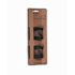 Toolflex Original Small Tool Holder Mounts to Wall or 20-36" Rail Black Package Of 2