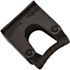 Toolflex Original Small Tool Holder Mounts to Wall or 20-36" Rail Black Package Of 2